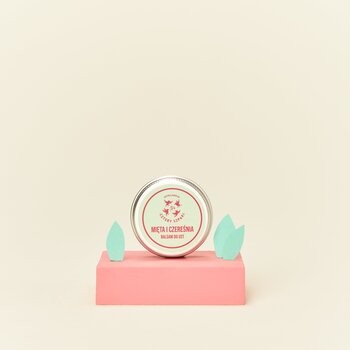 Mydlarnia 4 Szpaki, Mięta i Czereśnia, balsam do ust, 15 ml
