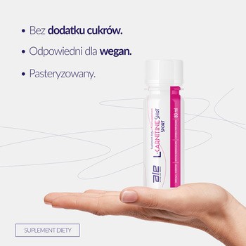 ALE L-Carnitine Shot Sport, płyn, 80 ml