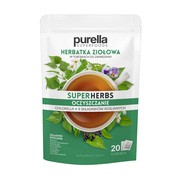 Purella SuperHerbs, mieszanka ziół Oczyszczanie, 35 g https://azcdn.doz.pl/image/d/product/a2718fff-scale-180x180.png