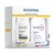 Zestaw Bioderma, Photoderm XDefense Ultra-Fluid, ochronny ultralekki fluid SPF 50+, bezbarwny, 40 ml + Sensibio H2O, woda micelarna do skóry wrażliwej, 250 ml