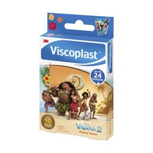 Viscoplast Vaiana II, dekorowane plastry dla dzieci, 72 mm x 25 mm, 10 szt.