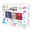 Maga Cosmetics, zestaw lakierów wodnych dla dzieci, Ada w Akademii Brokatu, 3 x 6 ml