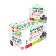 Zdrowy Lizak MniamMniam, Gardło, Krtań i Struny Głosowe, lizaki, smak czarna porzeczka 40 szt. https://azcdn.doz.pl/image/d/product/608eb9d9-scale-180x180.png