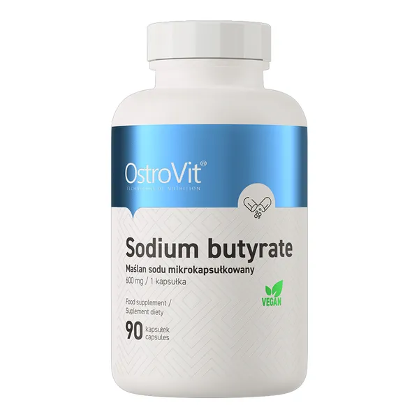 Maślan sodu 600 mg 90 kapsułek [OstroVit] - OstroVit
