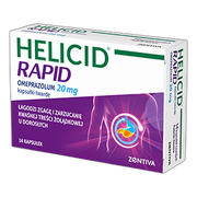 Helicid Rapid, 20 mg, kapsułek twardych, 14 szt.