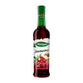 Syrop Żurawina, 420 ml (Herbapol Lublin)