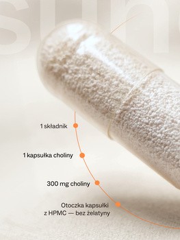 Sundose Cholina, kapsułki twarde, 60 szt.