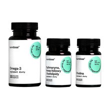 Sundose For Liver Regeneration, kapsułki, 30 szt. + 30 szt. + 30 szt.