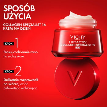 Zestaw 2 x 50 ml, Vichy Liftactiv Collagen Specialist 16, krem na dzień