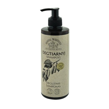 Herbal Traditions, szampon do włosów dziegciowy, 400 ml