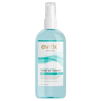 Evree, tonik hamamelisowy, skóra z niedoskonałościami, 200 ml