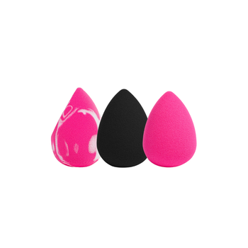 Ibra Makeup Blender Sponge, gąbeczki do makijażu, mix, 3 szt.