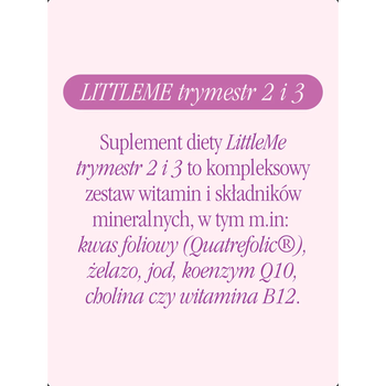 Health Labs Care, LittleMe  trymestr 2 i 3, kapsułki, 90 szt. Day + 60 szt. Night