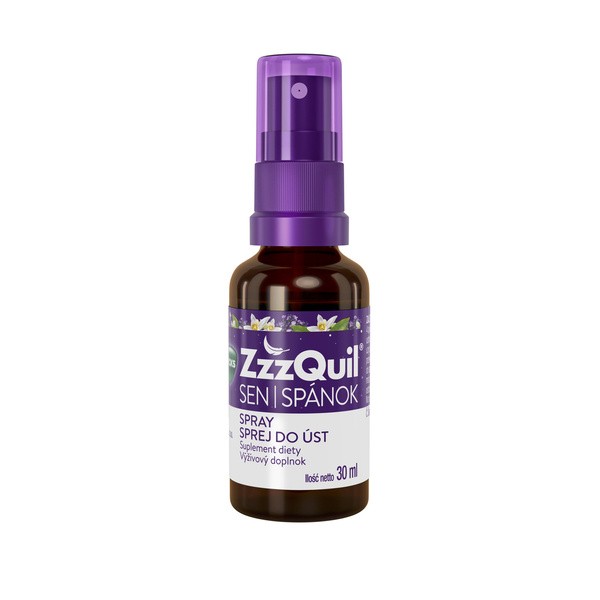 Melatonina 0,5-1 mg spray 30 ml [ZzzQuil Sen] - ZzzQuil Sen