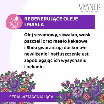 Vianek, kojąca pomadka ochronna, 4,6 g