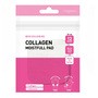 Dermal Collagen Moistfull Pad, płatki do twarzy z kolagenem i peptydami, 12 szt.