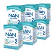 Zestaw 6x Nestle Nan Optipro 2, mleko następne dla niemowląt po 6 miesiącu, 800 g