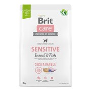 Brit Care Sustainable Sensitive, karma sucha dla dorosłych psów wszystkich ras o wrażliwej skórze i sierści, owady i ryba, 3 kg https://azcdn.doz.pl/image/d/product/daf2588b-scale-180x180.png