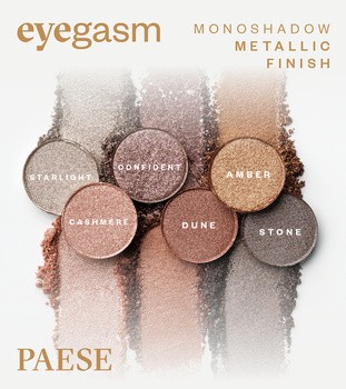 Paese Eyegasm, cień do powiek monoshadow, 01 milk, 1,5 g