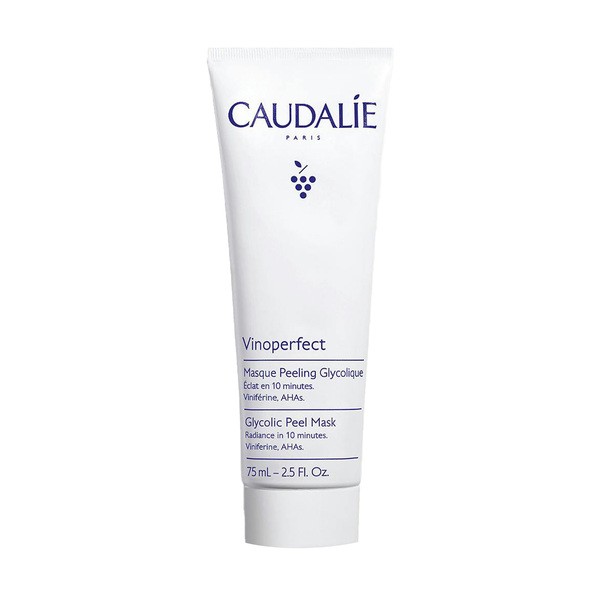 Caudalie Caudalie Vinoperfect, glikolowa maseczka peelingująca, 75 ml