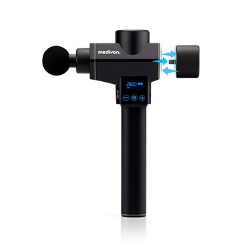 Medivon Gun Bandit, perkusyjny masażer ręczny do ciała, pistolet masujący, 1 szt.