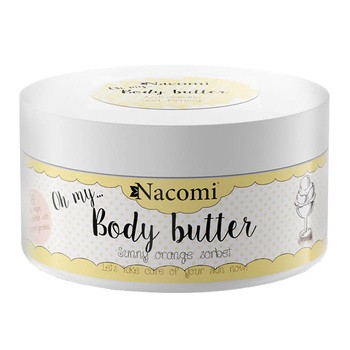 Nacomi, masło do ciała, pomarańczowy sorbet, 100 ml