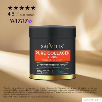 Salvitis Pure Collagen 5 000, proszek, 150 g