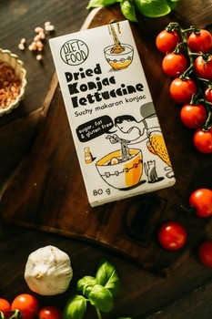 Diet-Food, suchy makaron konjac shirataki, fettucine, 80 g