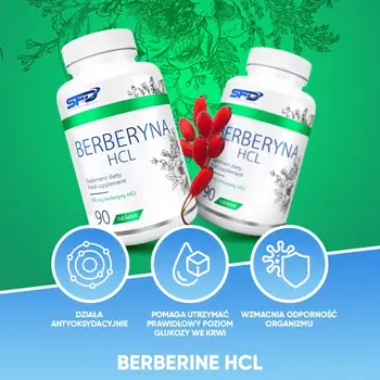 Zestaw 2x SFD Berberyna HCl, tabletki, 90 szt.