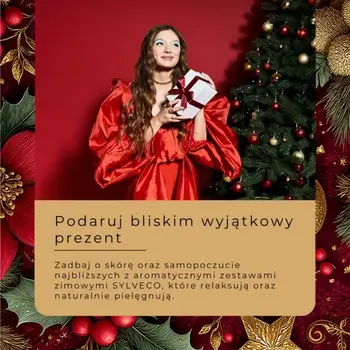 Sylveco, Zimowy Zestaw do ciała, peeling do ciała, 265 g  + żel pod prysznic, 150 ml + masło do ciała, 250 ml