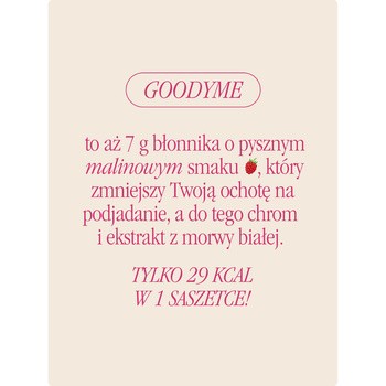 Health Labs GoodyMe, saszetki, smak malinowy, 30 szt.
