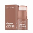 Claresa cheek2cheek, bronzer w sztyfcie, 01 Neutral Sand, 5,5 g