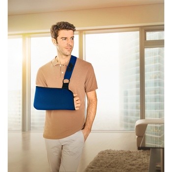 Actimove PL Mitella Comfort Arm Sling, temblak, niebieski, rozmiar M, 1 szt.