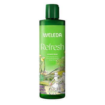 Weleda Refresh, kremowy płyn pod prysznic z cytrusami, 400 ml