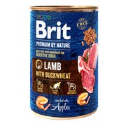 Brit Premium by Nature Lamb with buckwheat, karma mokra dla psów dorosłych wszystkich ras, jagnięcina z gryką, 400 g https://azcdn.doz.pl/image/d/product/62c667b2-scale-180x180.png