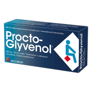 Procto-Glyvenol, 400 mg + 40 mg, czopki doodbytnicze, 10 szt.