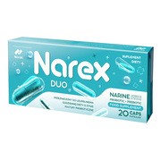 Narex Duo, kapsułki, 20 szt. https://azcdn.doz.pl/image/d/product/5c914490-scale-180x180.png