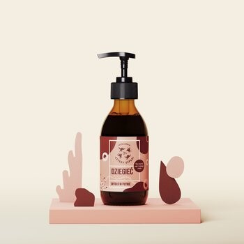 Mydlarnia 4 Szpaki, Dziegieć, naturalne mydło w płynie na problemy skórne, 300 ml