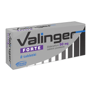 Valinger Forte, 50 mg, tabletki powlekane, 2 szt