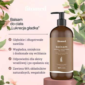 Fitomed, balsam do ciała, Lukrecja gładka, 500 g
