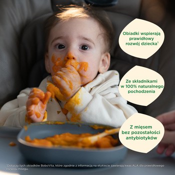 BoboVita, warzywa z kurczakiem w pomidorach, 12 m+, 250 g