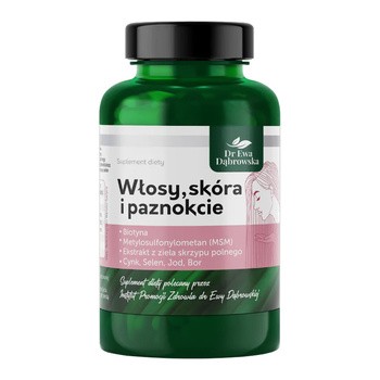 Dr Ewa Dąbrowska Włosy, Skóra I Paznokcie, kapsułki, 60 szt.