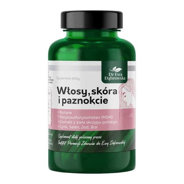 Dr Ewa Dąbrowska Dr Ewa Dąbrowska Włosy, Skóra I Paznokcie, kapsułki, 60 szt.