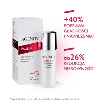 Agenity Prolift, odmładzający koncentrat peptydowy, 30 ml