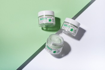 APLB AHA BHA PHA Centella Facial Cream, krem złuszczająco-kojący do twarzy z kwasami i wąkrotą azjatycką, 55 ml