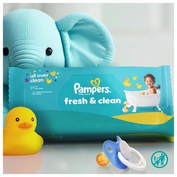 Chusteczki Pampers Fresh Clean,12 x 52szt