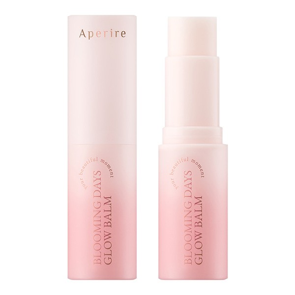 Aperire Aperire Blooming Days Glow Balm, balsam rozświetlający, sztyft, 9,5 g