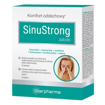 SinuStrong Zatoki, tabletki, 30 szt.