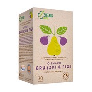 ZIELNIK DOZ Gruszki & Figi, aromatyzowana herbatka owocowo-ziołowa, 2 g x 30 szt.        