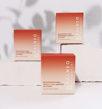 Balneokosmetyki, biosiarczkowy krem witaminowo-odżywczy do twarzy, 50 ml